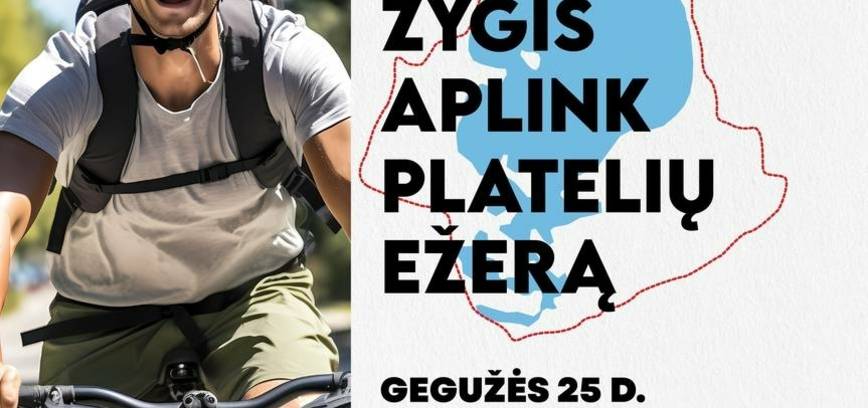 Bicycle tour around Lake Platelia