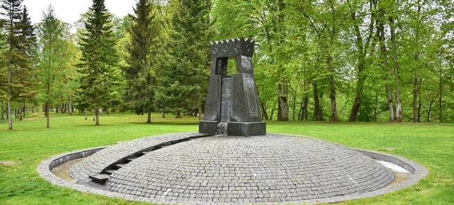 Monument of M. K. Čiurlionis